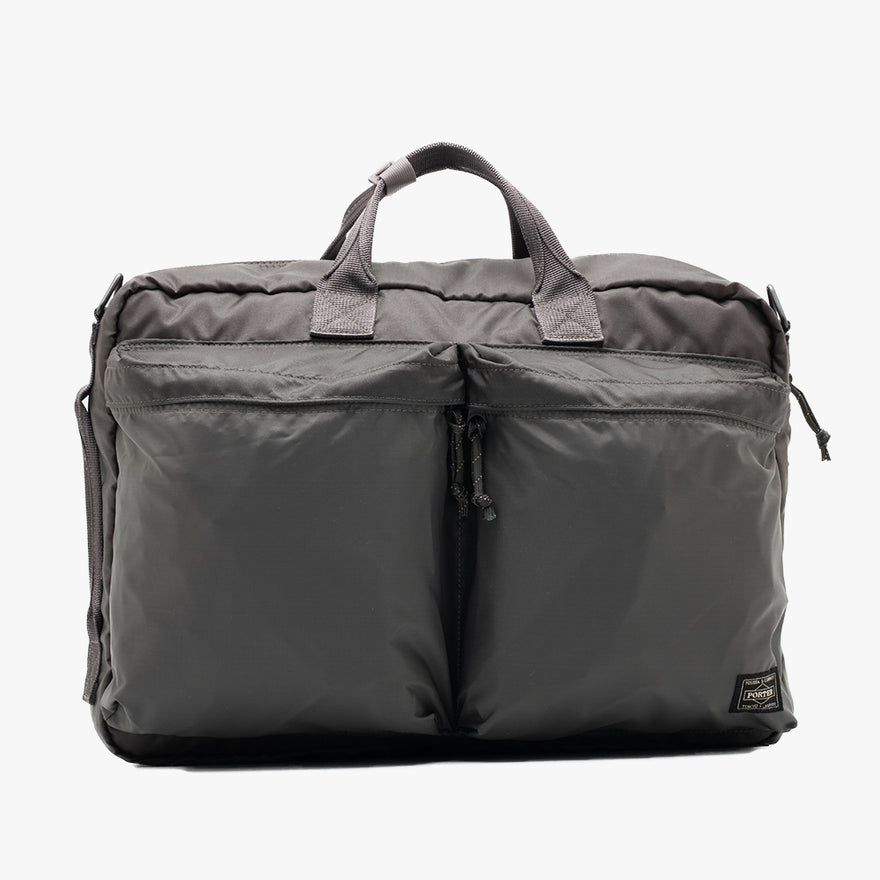 PORTER Force 3Way Briefcase / Grey – Livestock