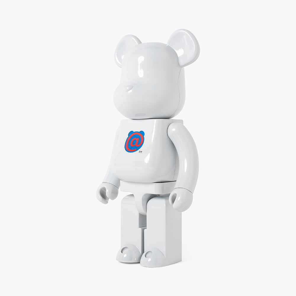 BE@RBRICK 1st Model 1000% White Chrome-