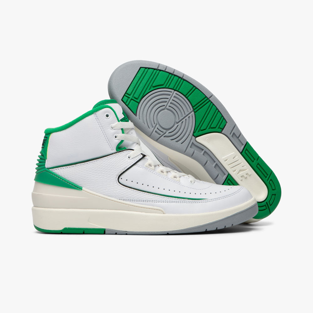 Jordan 2 Retro White / Lucky Green – Livestock