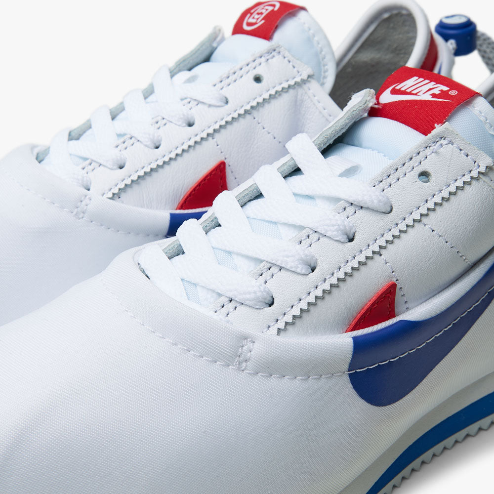 Nike x CLOT Cortez White / Game Royal - University Red