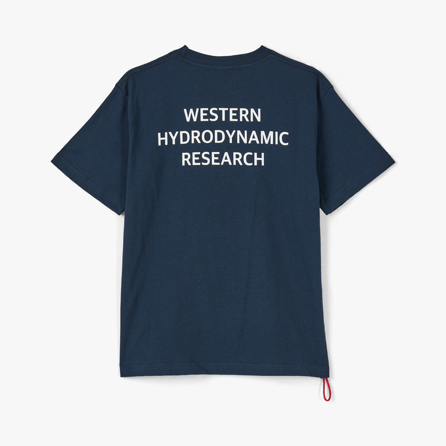 T-Shirt Western Hydrodynamic Research / Bleu marine & Livestock