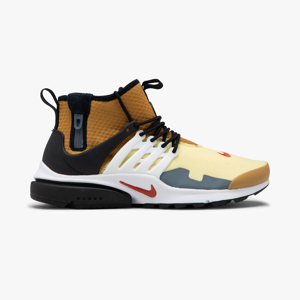 Nike Presto Mid Utility Bicycle Yellow / Cinnabar - Wheat | Livestock