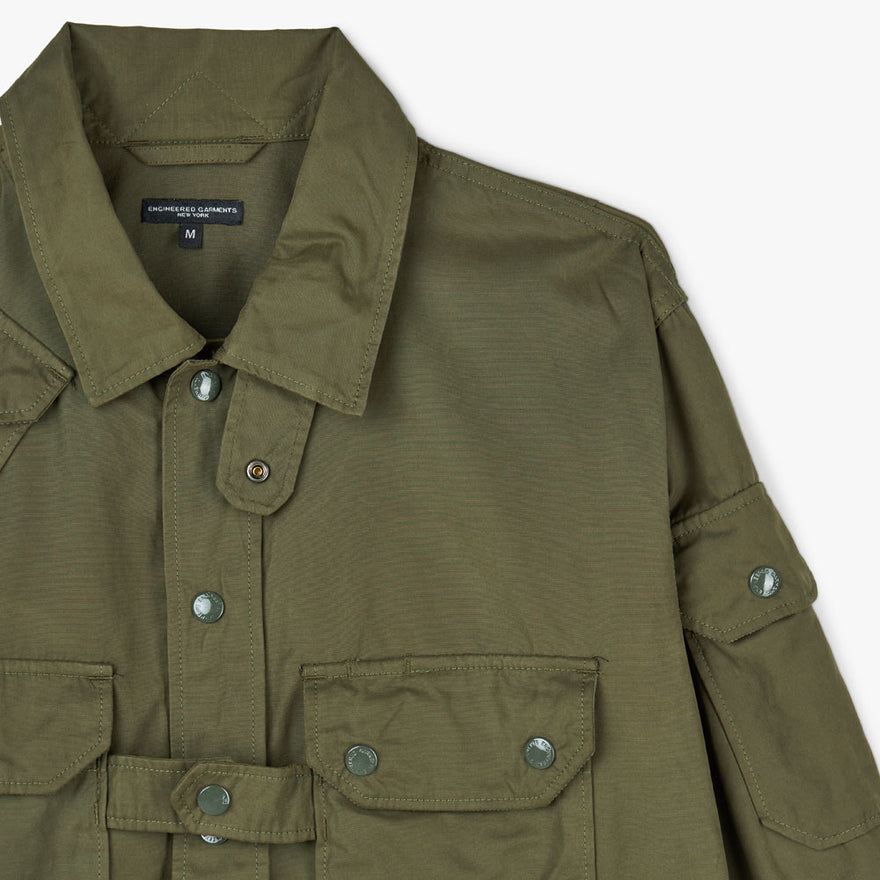 Engineered Garments Explorer Shirt Jacket / Olive – Livestock