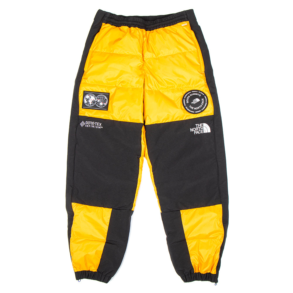 north face yellow pants