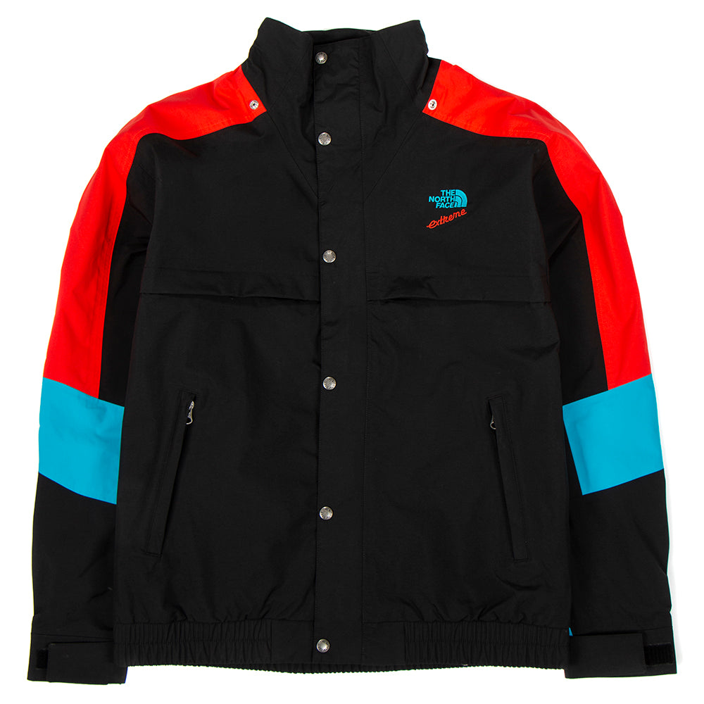 the north face black rain jacket