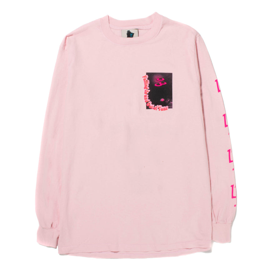 pink long sleeve sweatshirt