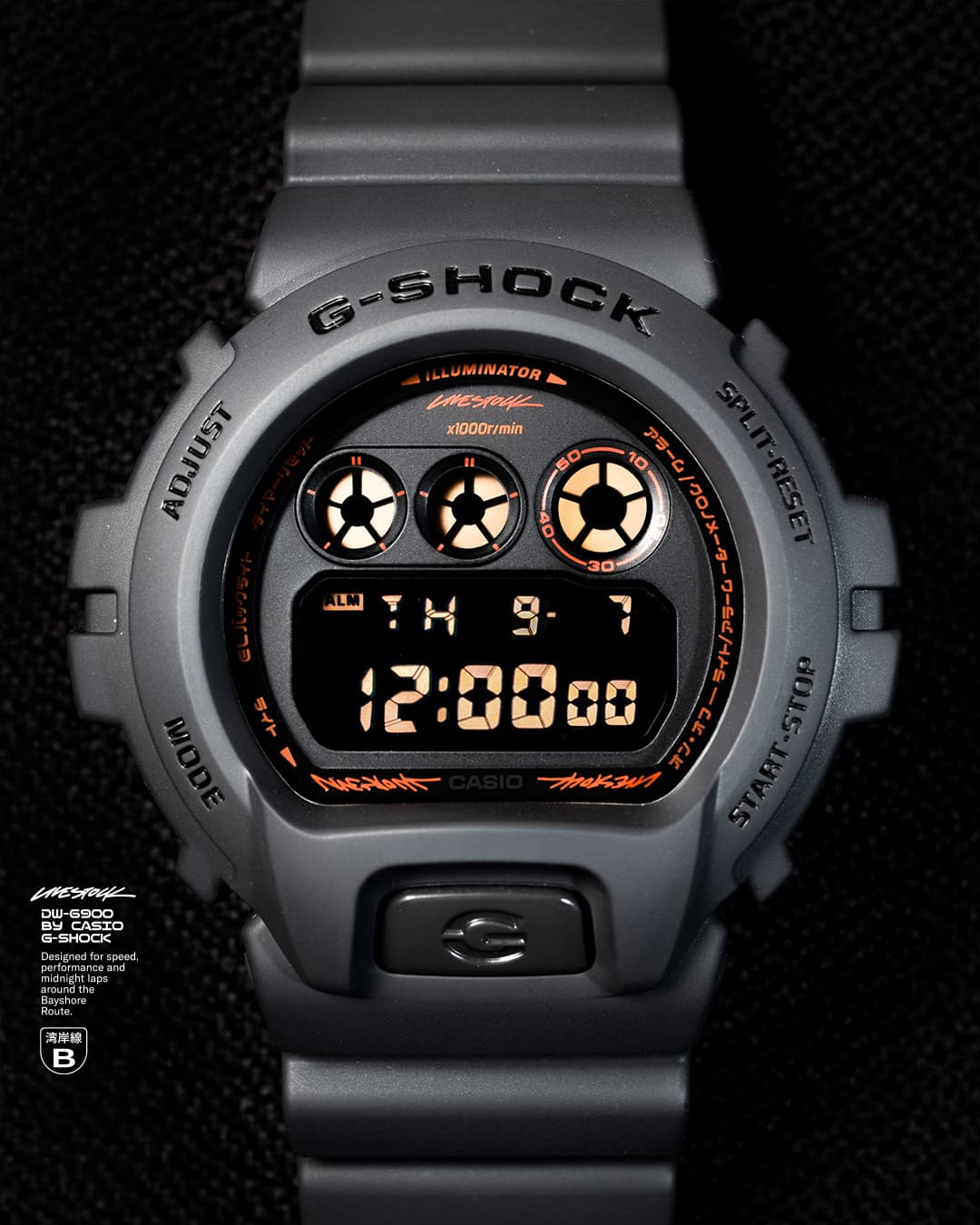 Livestock x G-SHOCK DW6900LVS8 'Route B'