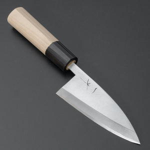 Hitohira Stainless Clad Chinese Cleaver 200mm Beechwood Handle