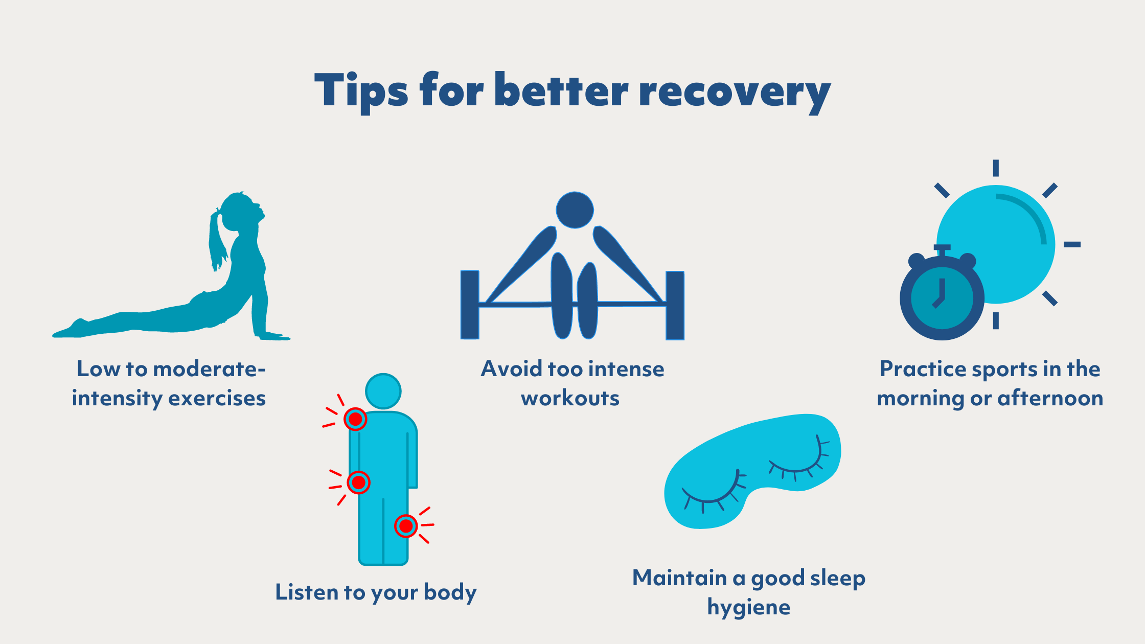 tips for better recovery after a poor night's sleep