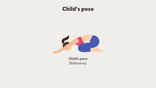 child pose yoga for pregnancy