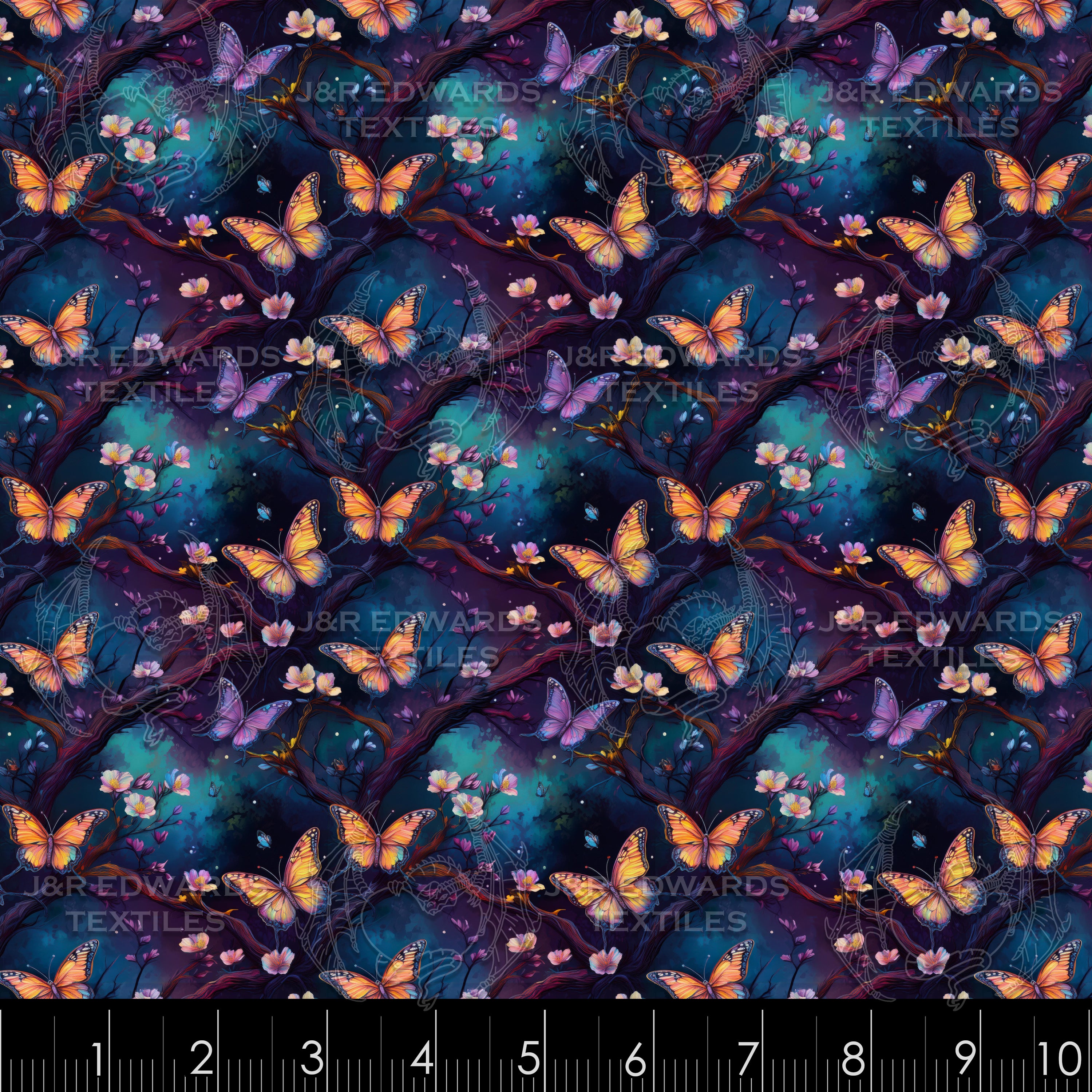 Dark Forest Butterflies