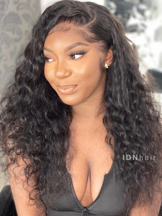 Invisible Smallest Knots Water Wave 13X4 HD Lace Front Wig – Idnhair