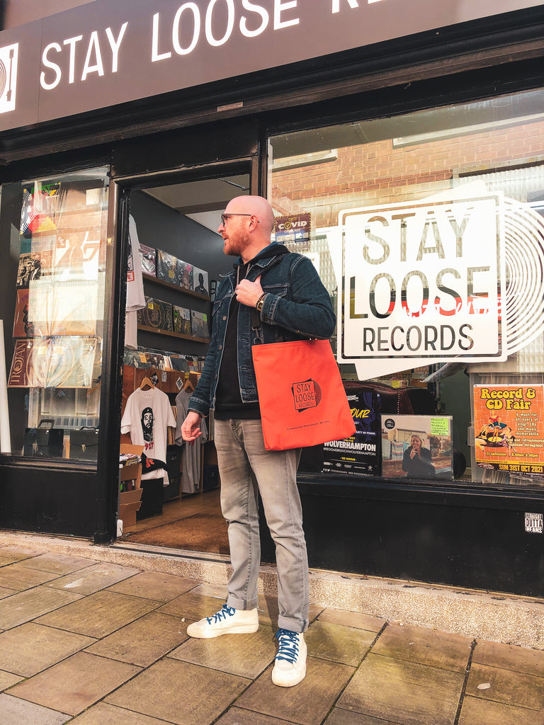 custom made tote bags for record store