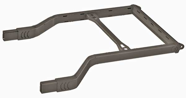 Jeep TJ Rear Frame Back Half Kit – Barnes 4WD