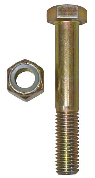 9/16 x 4 Grade Eight Bolt and Nylock Nut