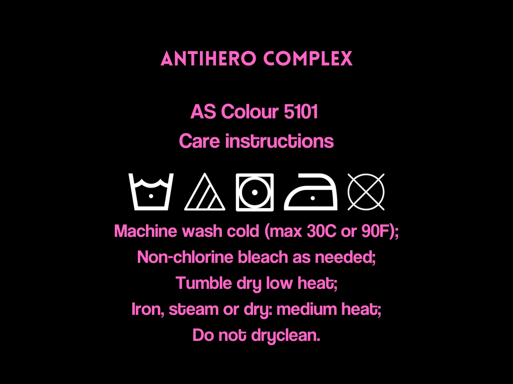 AS Colour 5101 Care instructions