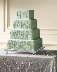 green textured wedding cake the wedding room nottingham
