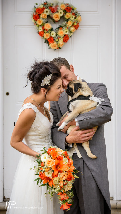 One of our beautiful brides and her dashing husband - Kelly MariePhotographer - Newton Photography