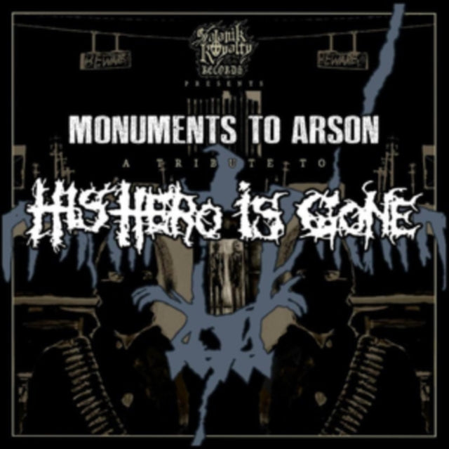 Various Artists - Monuments To Arson: A Tribute To His Hero Is Gone (Black & White Marble LP Vinyl)