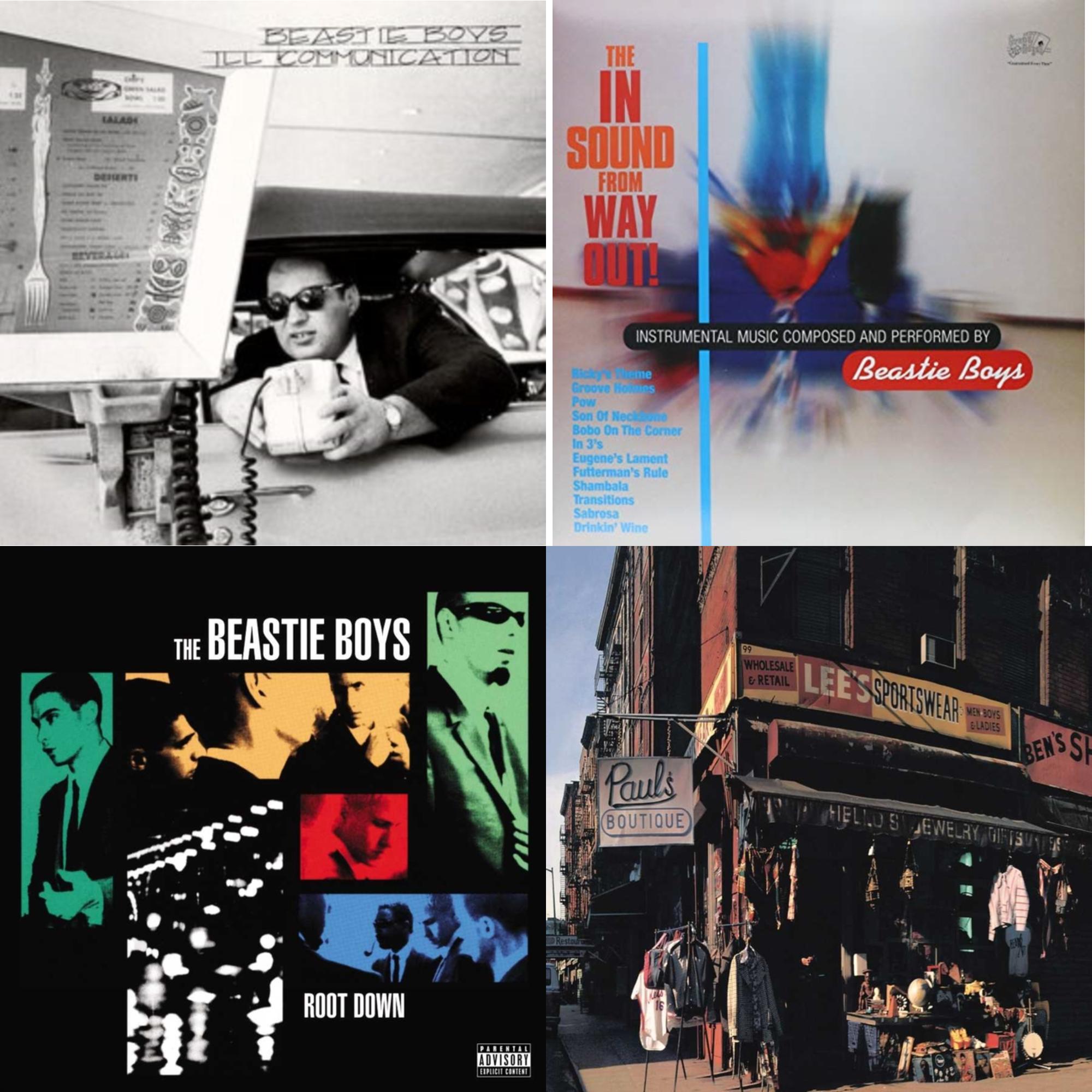 Beastie Boys - Ill Communication (30Th Anniversary Deluxe Edition) (3LP) & In Sound From Way Out (180G) & Root Down Ep & Paul's Boutique (2 LP)