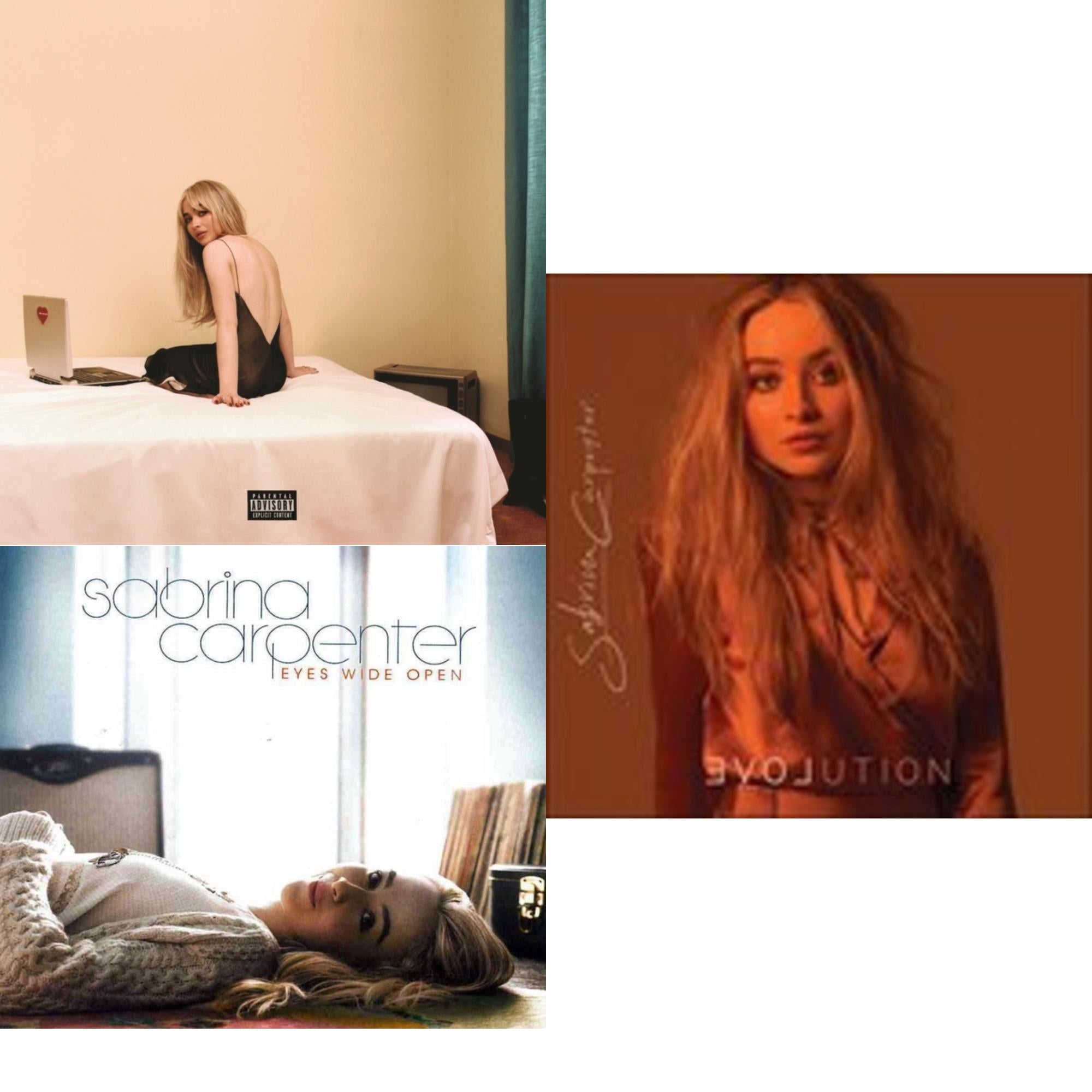 Sabrina Carpenter - Emails I Can't Send (X) & Eyes Wide Open & Evolution - CD Bundle