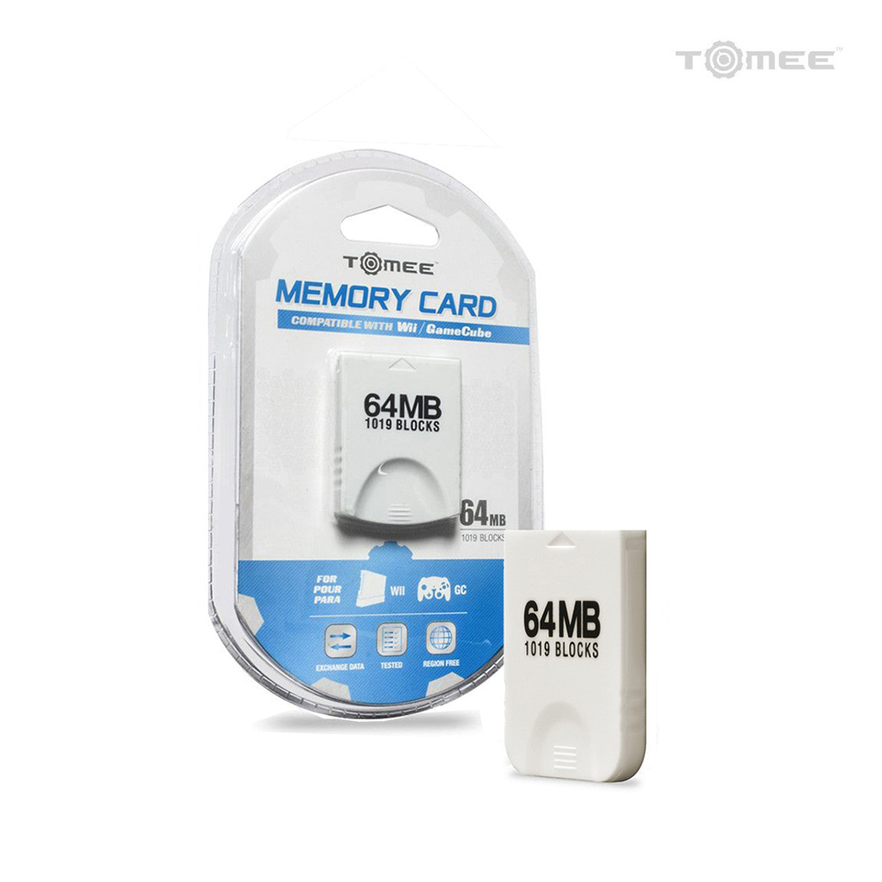 Tomee - Gamecube / Wii Memory Card 64MB - Tomee