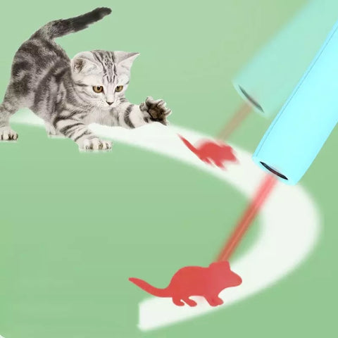 Laserpeker for katter