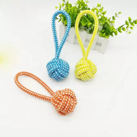 Cotton rope ball for dogs