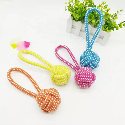 Cotton rope ball for dogs