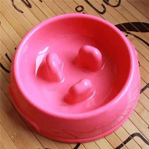 Slow Bowl dog food bowl