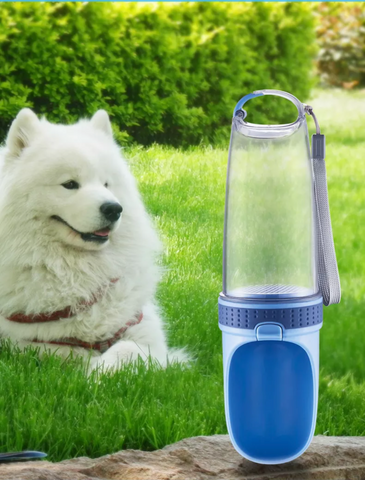 Bærbar vannflaske for hunder 500 ml