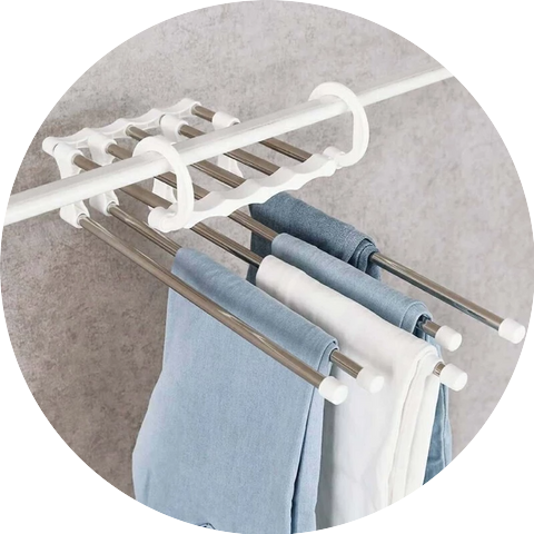 Acheter Supports de cintre multi-ports Support circulaire séchage de  vêtements multifonction en plastique écharpe cintre cintres Support de  rangement