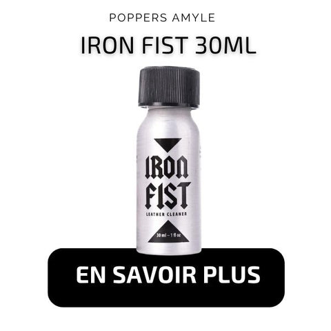 Meilleur poppers : poppers iron fist