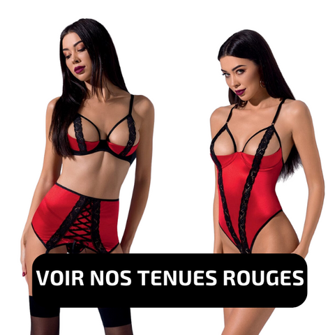 sexy rotes Outfit