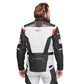 Sweep GT Adventure 2: textile motorcycle jacket, ivory/black/red - GearGarage.eu