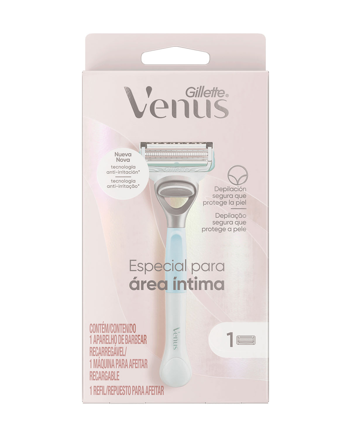 Maquina de Afeitar Gillette Venus Especial Para Area Intima 1 ud