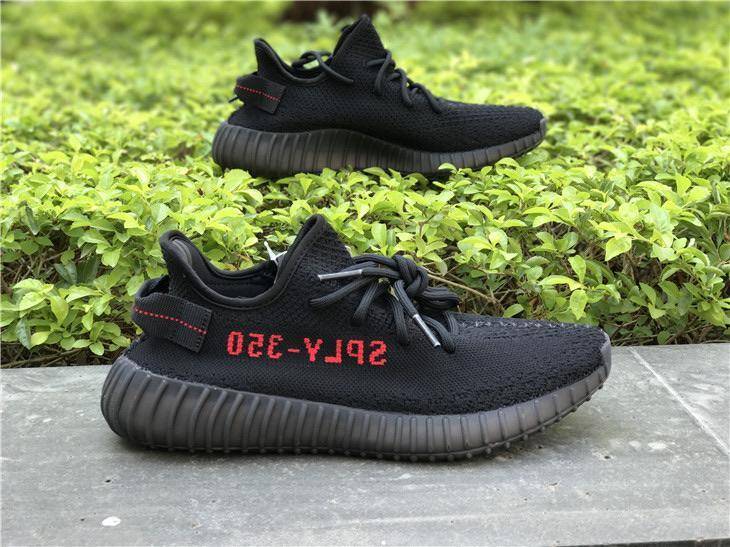 yeezy boost 350 v2 black red womens