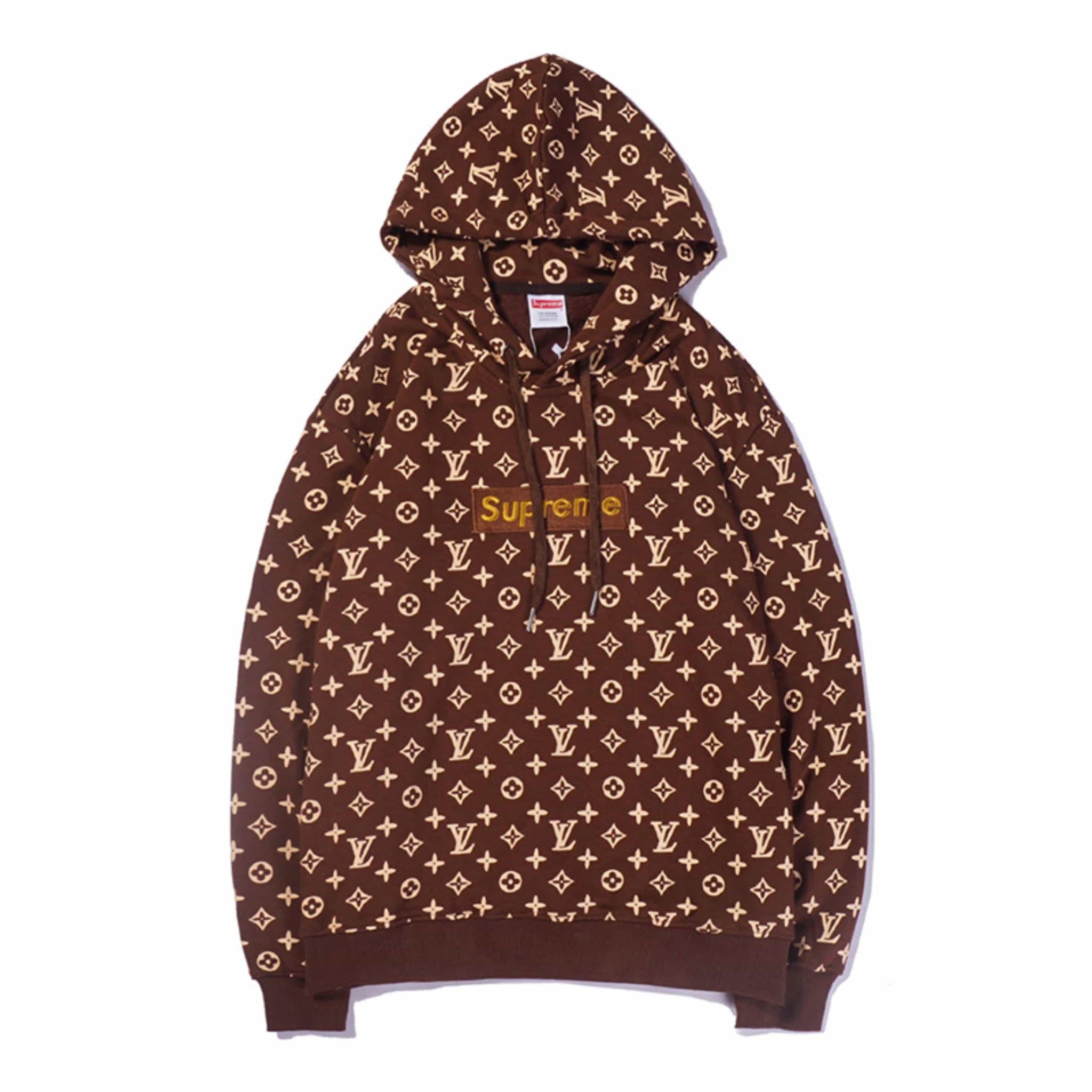 supreme x louis vuitton hoodie brown - OFF-53% > Shipping free