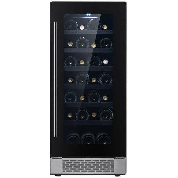 AVG Noire Series Freestanding Beverage Center with 2 Temperature Zones