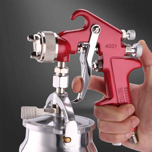 ENDOZER LVLP Spray Gun 1.4mm Gravity Feed Car Paint Spray Gun, 600cc Professional LVLP Gravity Feed Air Spray Gun