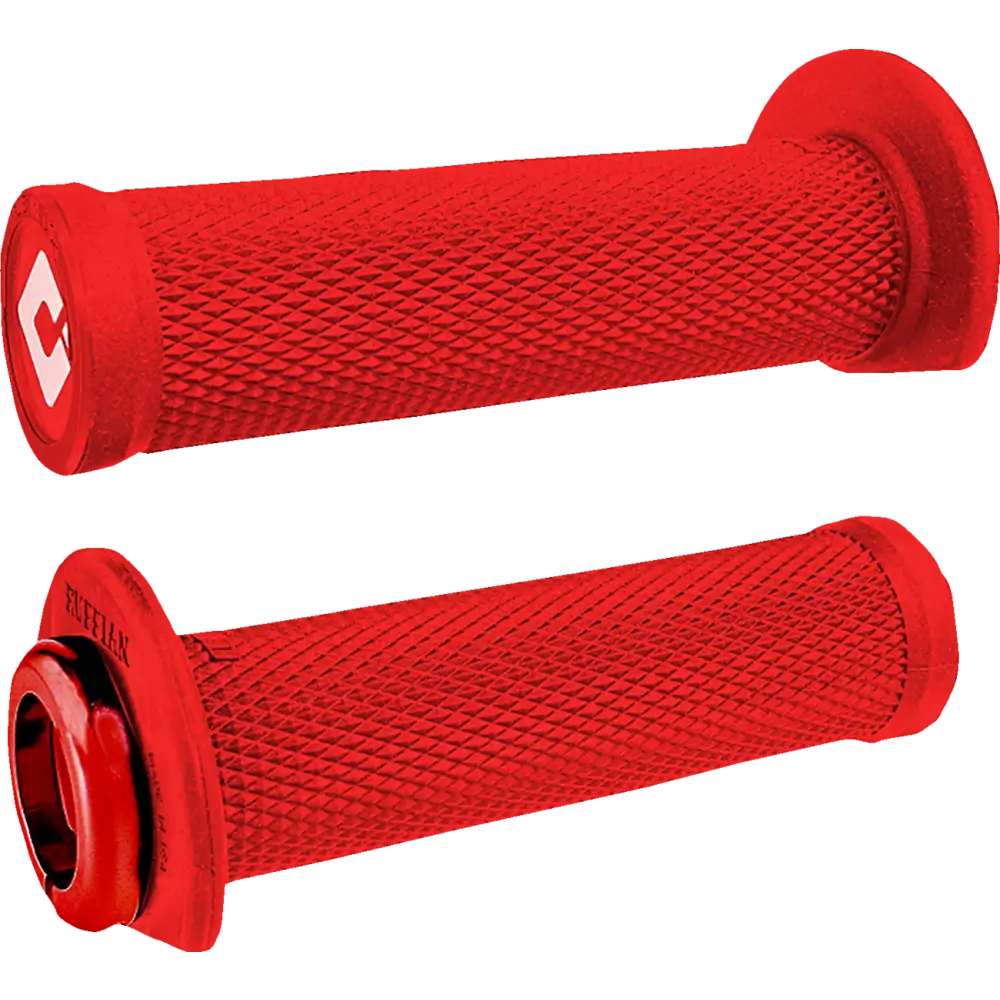 ODI Ruffian 2.1 Lock On Grips   ATV/PWC   Bright Red/Red J33RFR R