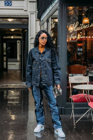 How to wear a denim jacket with jeans. – Ven Denim
