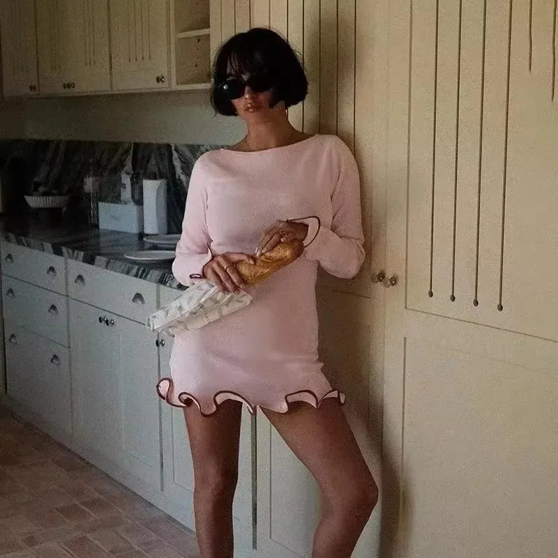 Pink Mini Dress