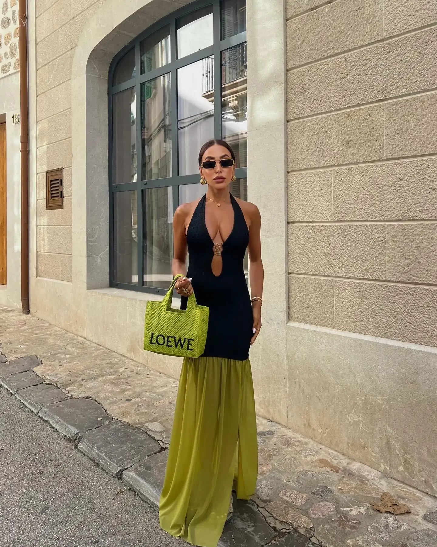 Black and green
