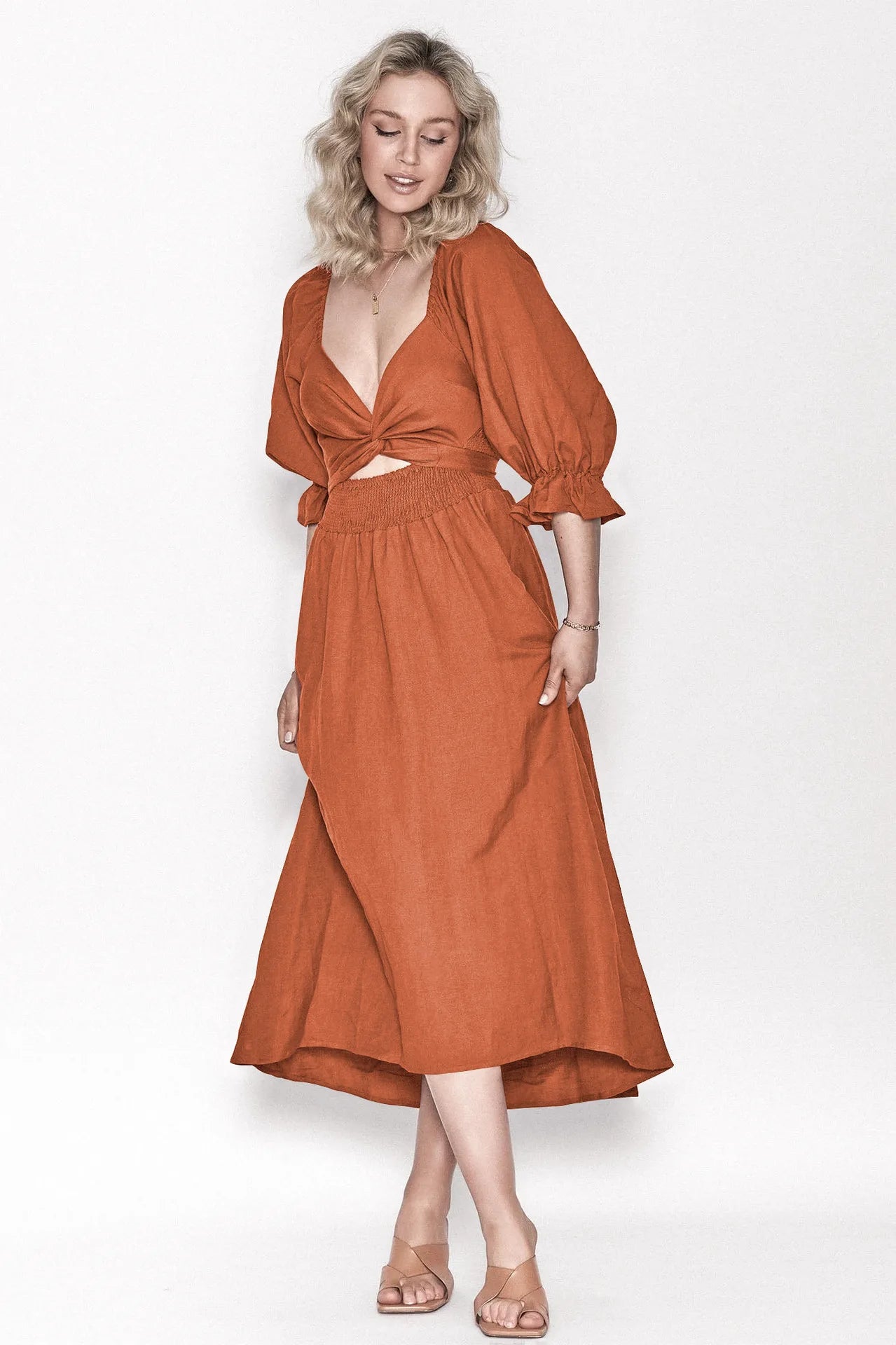 orange red