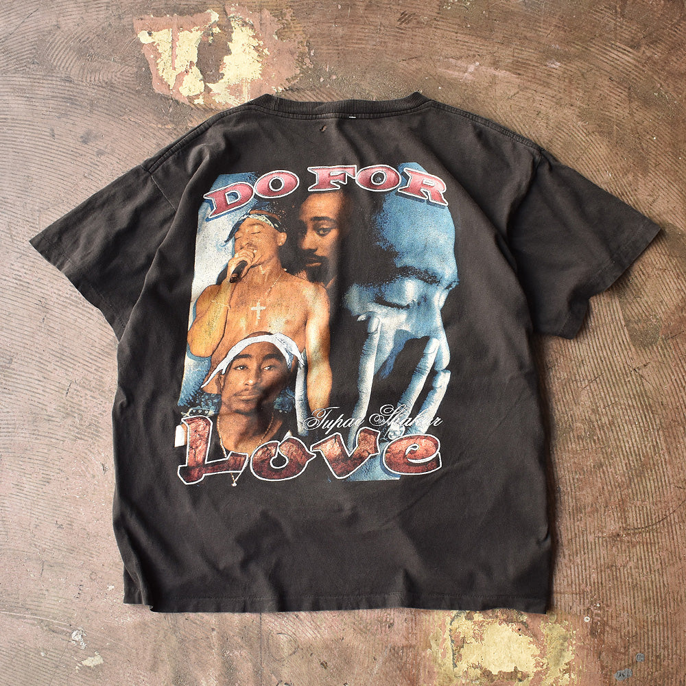 新品本物】 2pac Nirvana 追悼 cobain ヴィンテージ 追悼 ラップT 90s