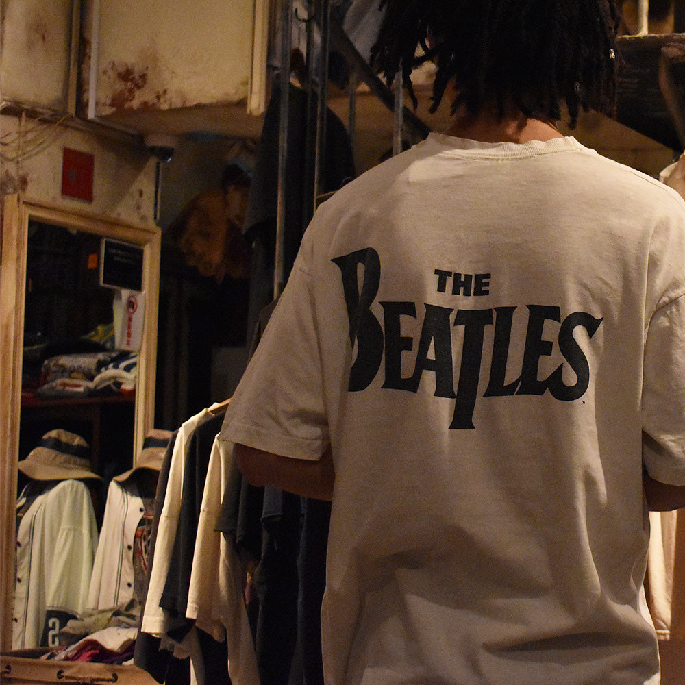 ビンテージ 90年代 90s ビートルズ beatles 全面 tシャツ 古着-