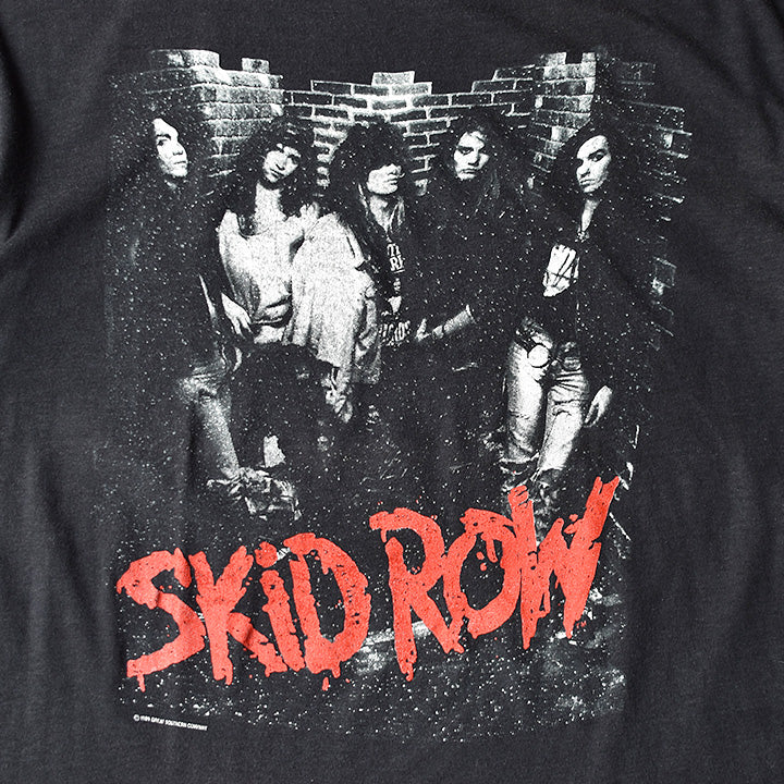 SKID ROW スキッドロウ 1989ツアーTシャツ-