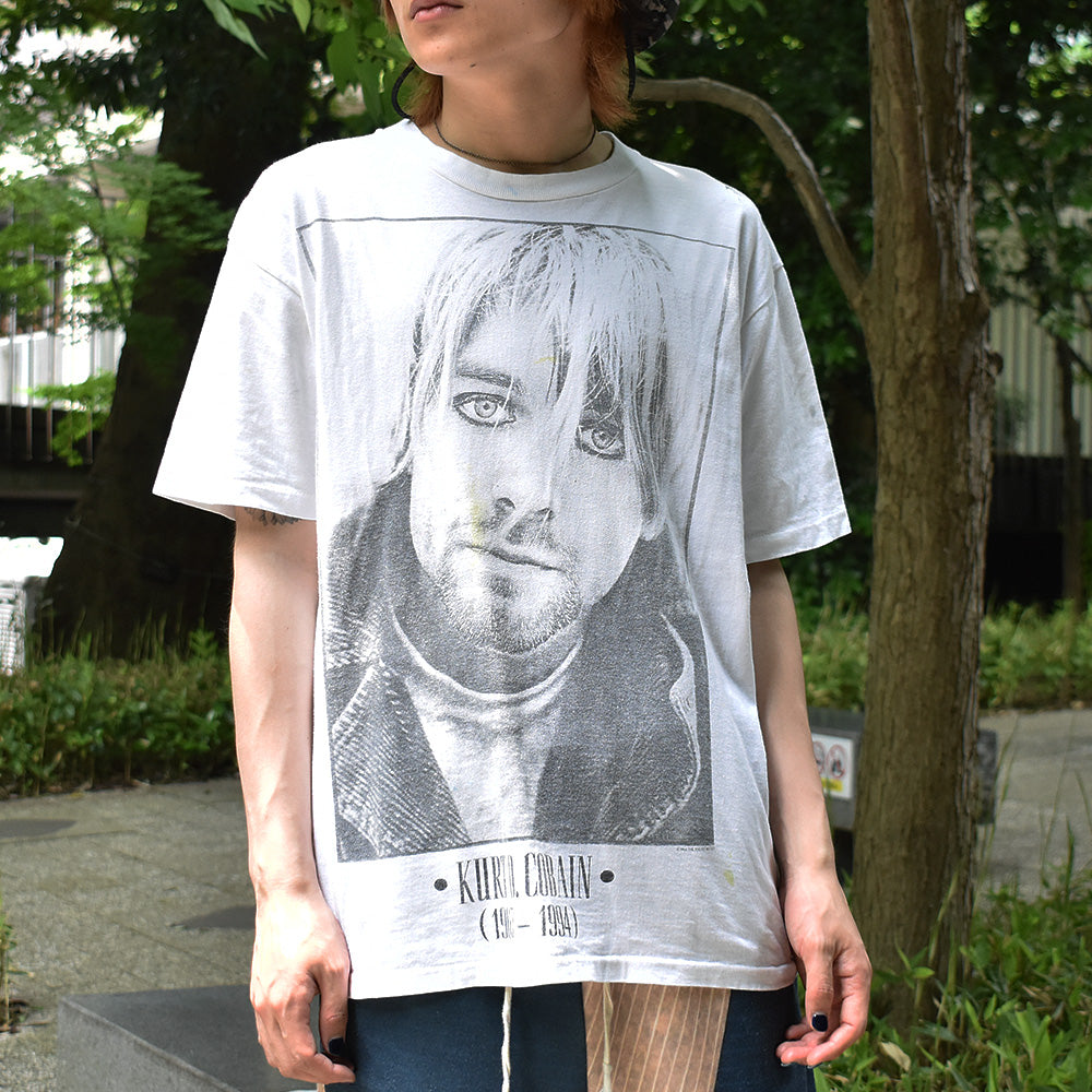 90s nirvana カートコバーン ユーロ ビンテージ tシャツ | labiela.com