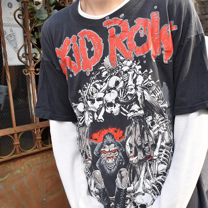 激レア キムタク着用 スキッドロウ skid row Tシャツ 1991年物説明